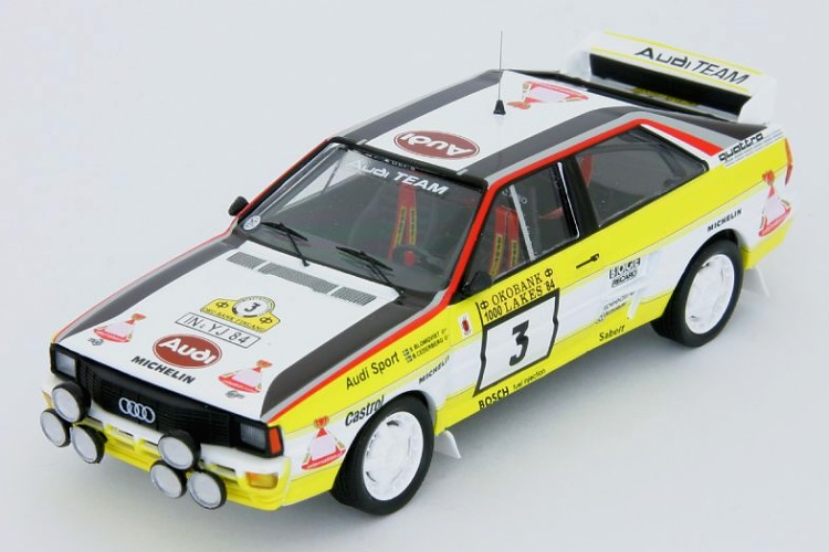 Audi Quattro A2 - Rally of the 1000 Lakes 1984 - Blomqvist - Cederberg ...