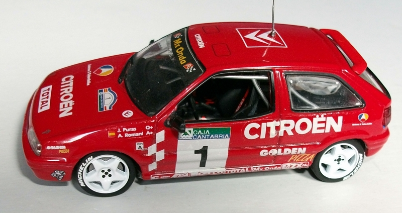 Citroën ZX 16V - Rally Caja Cantabria 1995 - Puras - Romaní