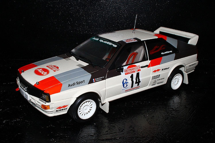 Audi Quattro - Rallye Sanremo 1981 - Mouton - Pons - Sun Star 4183