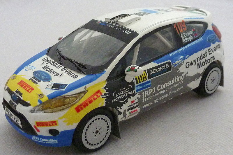 Ford Fiesta R2 - Acropolis Rally 2012 - Evans - Pugh