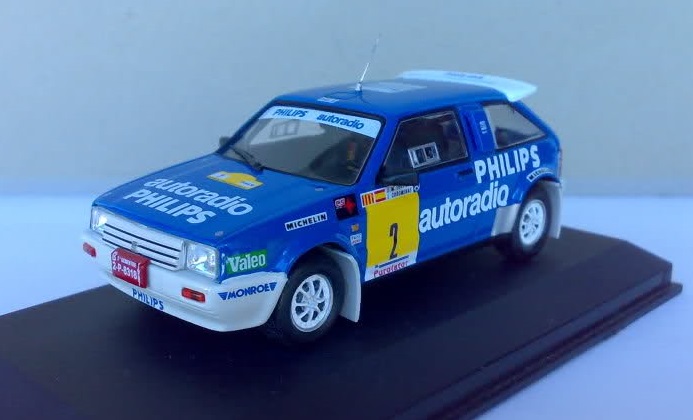 Seat Ibiza Bimotor - Rally RACE Madrid 1987 - Servià - Corominas - Altaya