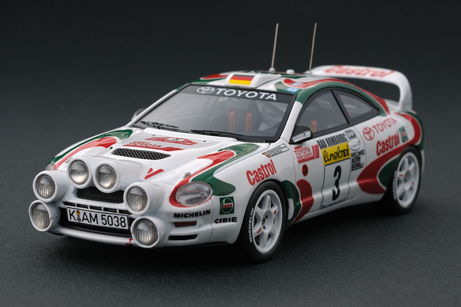 Toyota Celica GT-Four - Rallye Automobile Monte-Carlo 1995 - Schwarz -  Wicha - HPI IG0062