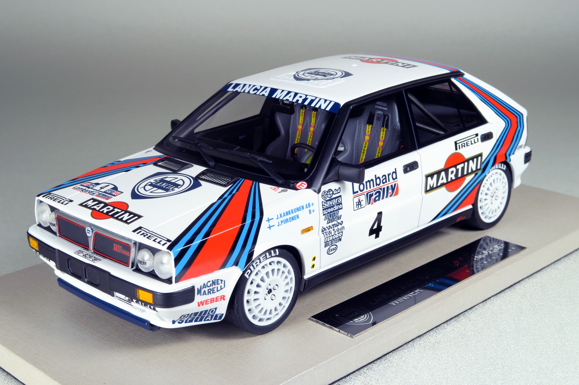 Lancia Delta HF 4WD - Lombard RAC Rally 1987 - Kankkunen - Piironen ...