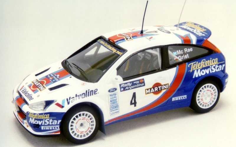 Ford Focus WRC '01 - Rally Argentina 2001 - McRae - Grist - Racing43 S167