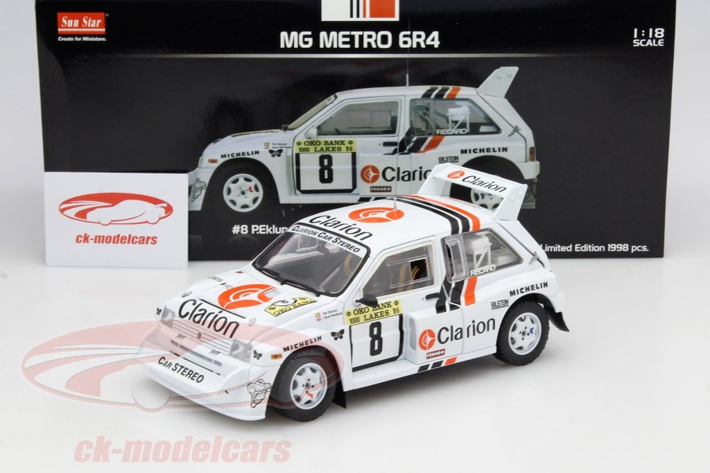 MG Metro 6R4 - Rally of the 1000 Lakes 1986 - Eklund - Whittock