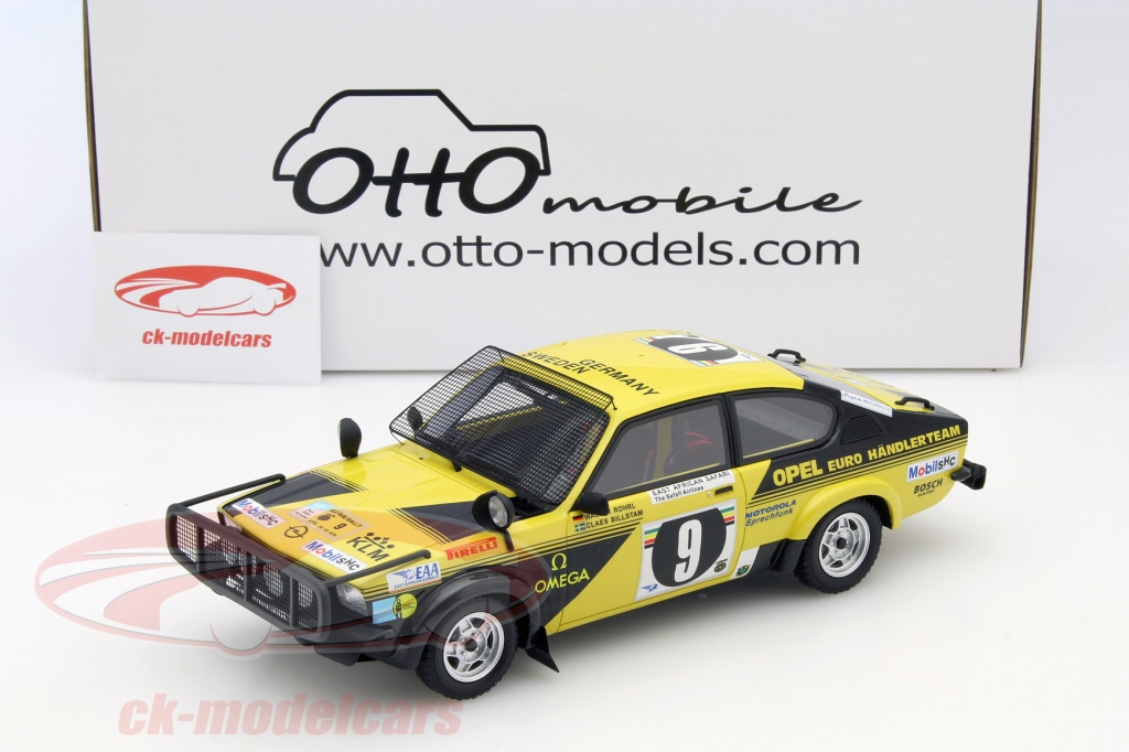 Opel Kadett GT/E - Safari Rally 1976 - Röhrl - Billstam - Otto mobile CK003