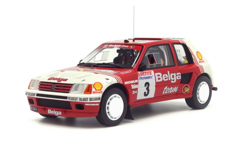 Peugeot 205 Turbo 16 - Ypres 24 Hours Rally 1985 - Darniche - Mahé
