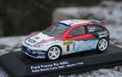 Ford Focus WRC '01 - Rallye Automobile Monte-Carlo 2002 - Märtin