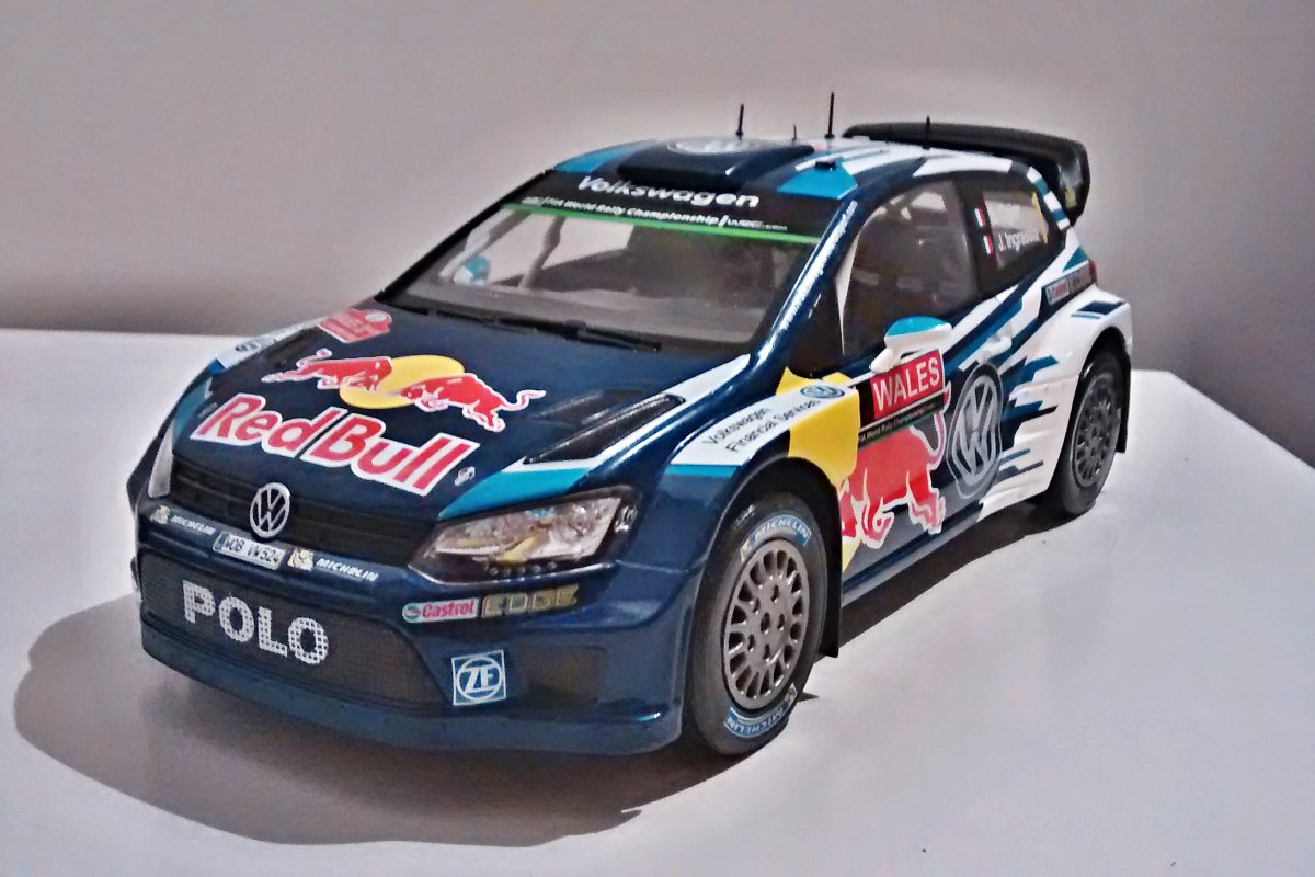 Volkswagen Polo R WRC #2 (Latvala/Anttila) - Norev 188478 - 1/18