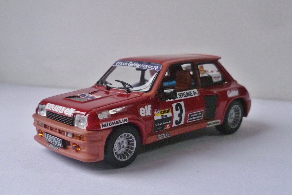 Renault 5 Turbo Rallye Lyon Charbonnieres 1981 Saby Sevelinge