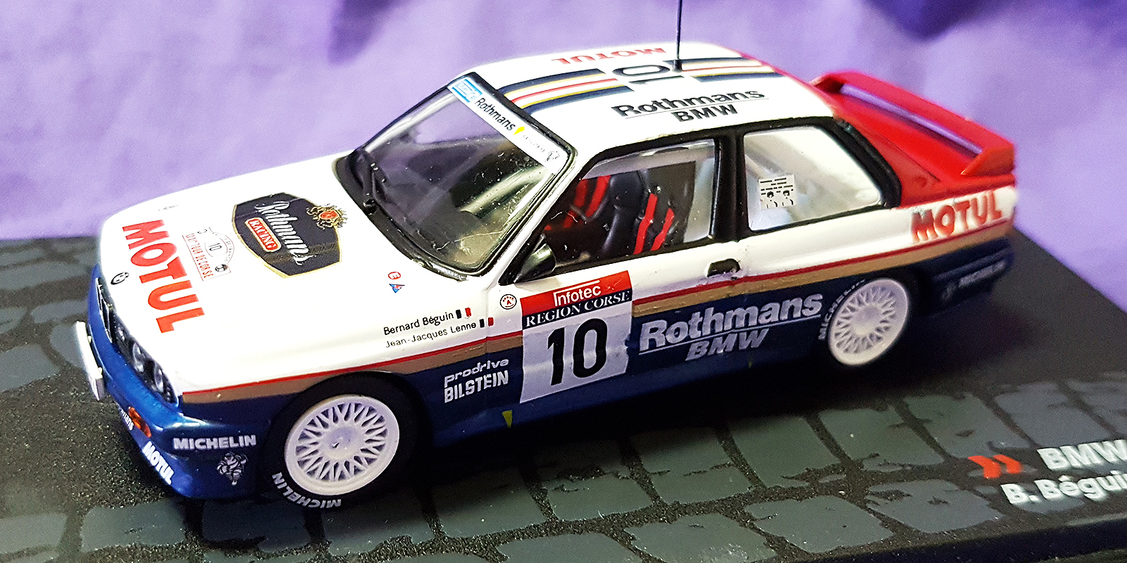 SPARK 1/43 - BMW M3 E30 - Tour de Corse Edition