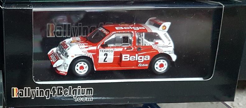 MG Metro 6R4 - Boucles de Spa Alphonse Delettre 1986 - Duez - Lux