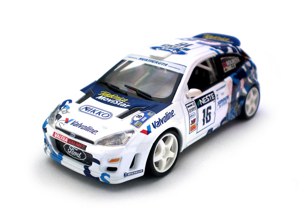 Ford Focus WRC '00 - Neste Rally Finland 2000 - Solberg - Mills - Corgi