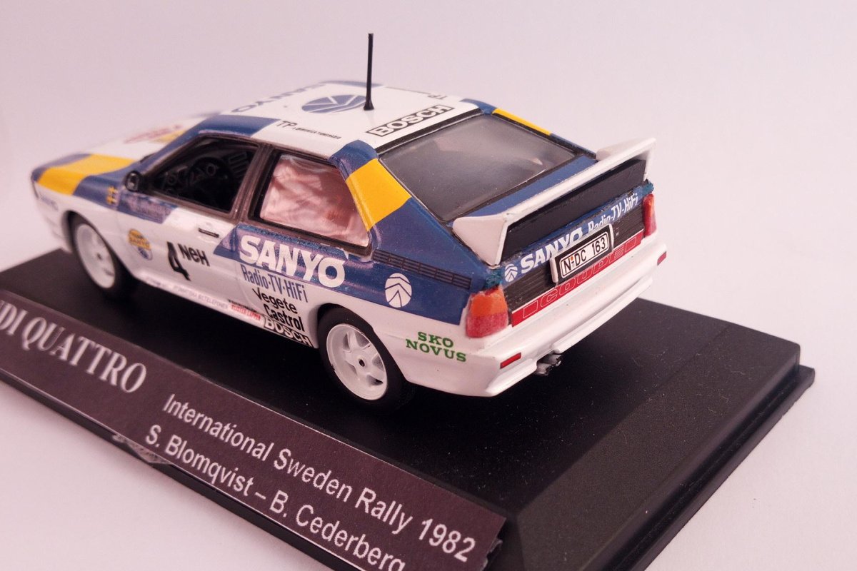 Audi Quattro - International Swedish Rally 1982 - Blomqvist - Cederberg